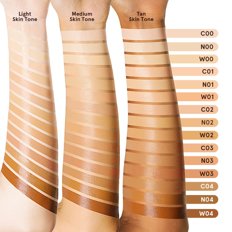 Airy Poreless Fluid Foundation W00 Golden Porcelain 5