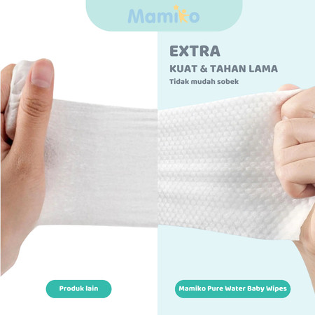 Mamiko Pure Water Baby Wipes