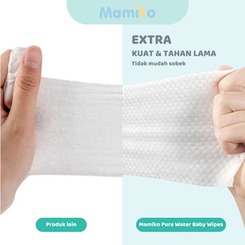 Mamiko Pure Water Baby Wipes 2