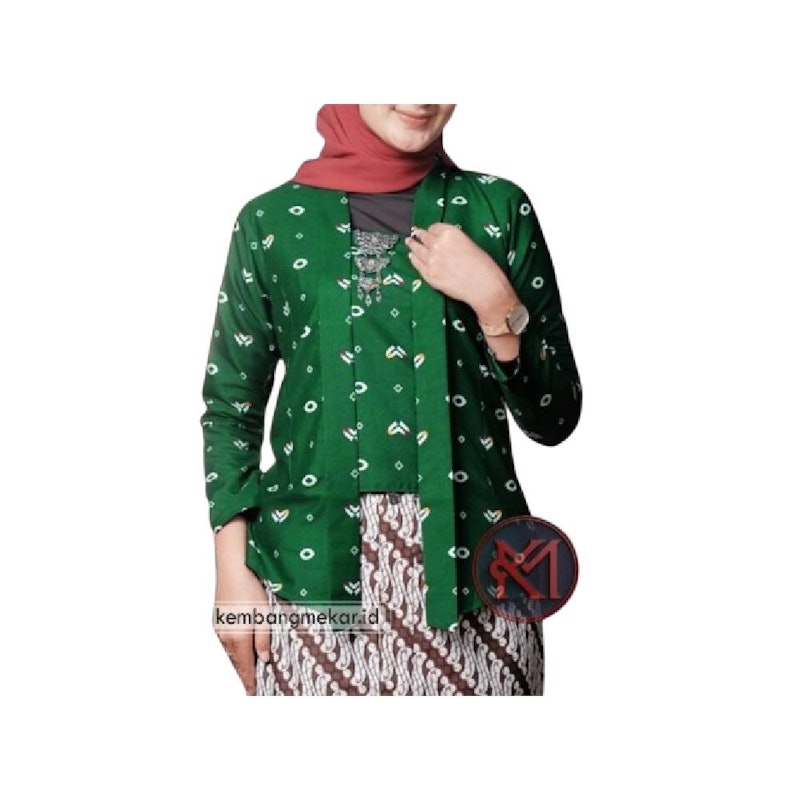 Kembang Mekar Kebaya Kutu Baru Jumputan 1