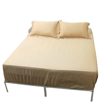 Soulmate Bedsheet Sprei Sutra Organik Polos