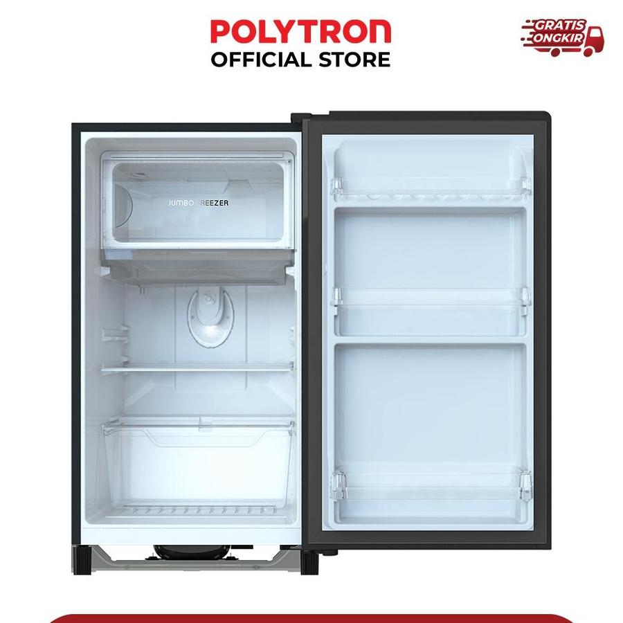Hartono Istana Teknologi Polytron Kulkas 1 Pintu Metallic 150 Liter PRB 159B/R