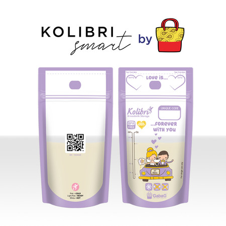 Gabag Indonesia GabaG Kolibri Smart Breast Milk Storage Love Story
