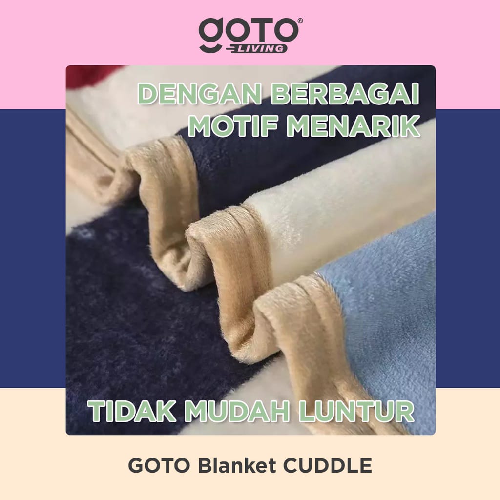 Pilar Niaga Makmur Goto Living Blanket Cuddle