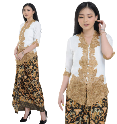 SL Collection Kebaya Bordir Emas Nova 1