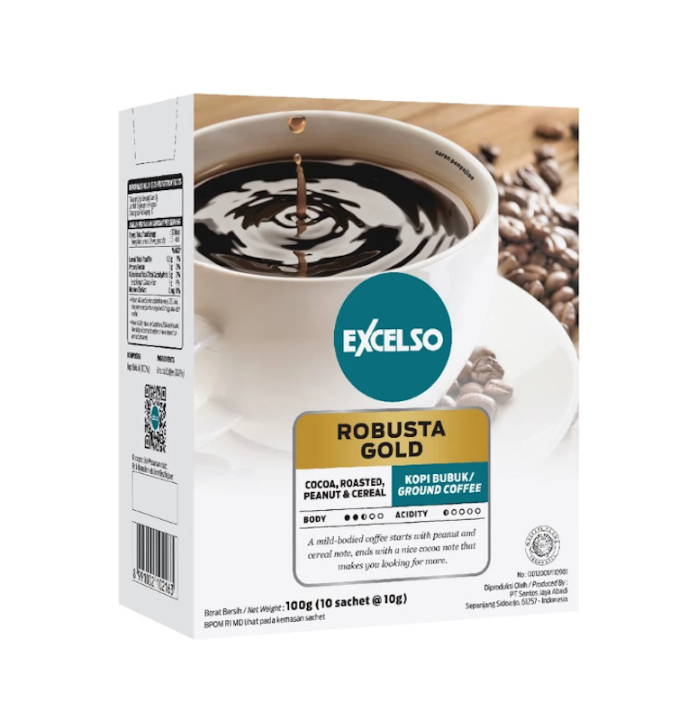 Excelso Robusta Gold Folding Box 1