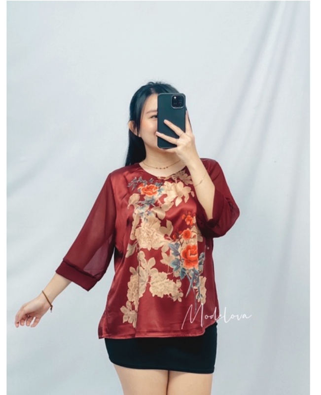 Longevity CNY Blouse 2