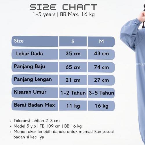  XAV Jas Hujan Anak Jumpsuit