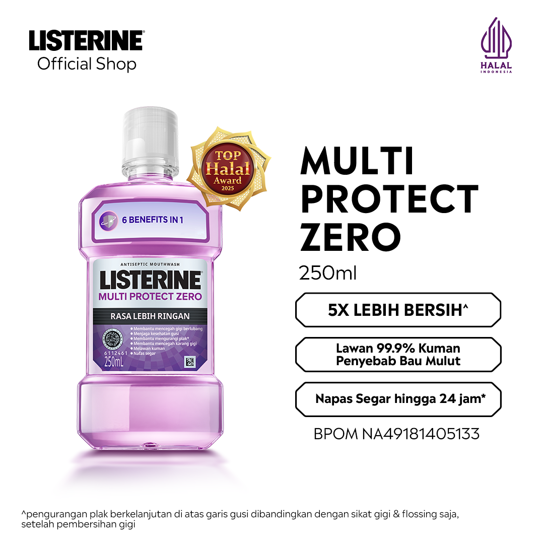 Multi Protect Zero Antiseptic Mouthwash 5
