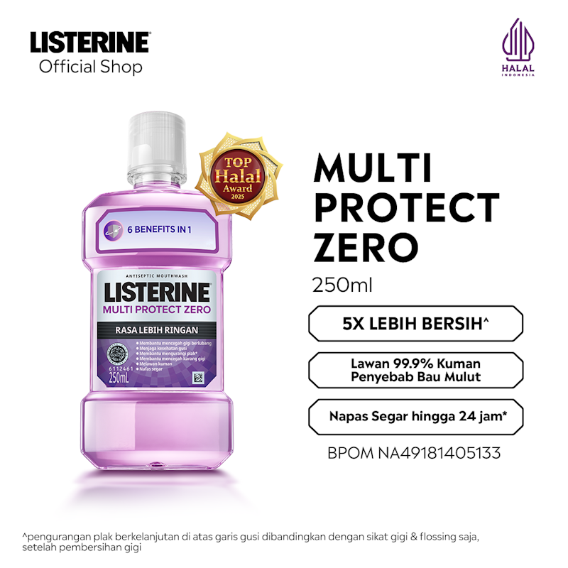Multi Protect Zero Antiseptic Mouthwash 5