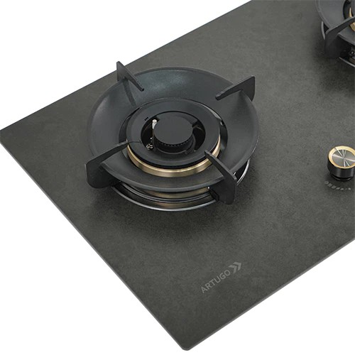 Kreasi Arduo Indonesia ARTUGO Kompor Tanam Gas 2 Tungku  AH 2735 FG