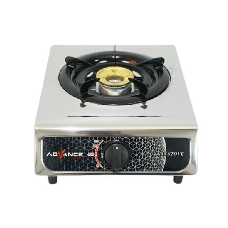 Advance Kompor Gas 1 Tungku Body Full Stainless Steel 1
