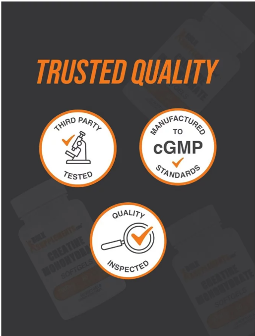 Bulk Supplements Bulk Supplements L-Glutamine Softgels 750 mg