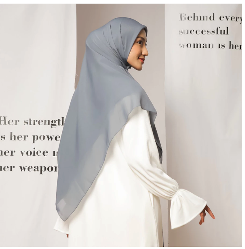Lozy Hijab Polly Cotton Square Syari 2