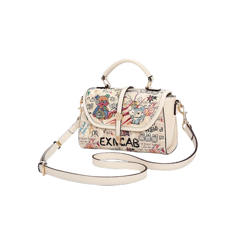 FOXLOVER Tas Bahu Grafiti 1