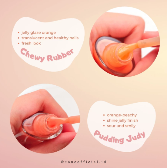 Tone Tone Nail Lacquer Jelly Series