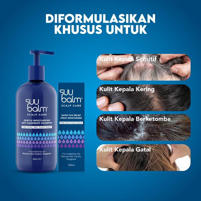 Good Pharma Dermatology Suu Balm Gentle Moisturising Anti Dandruff Shampoo