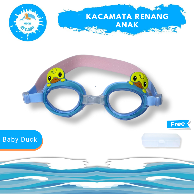  Kiddie Splash Kacamata Renang Anak Karakter 