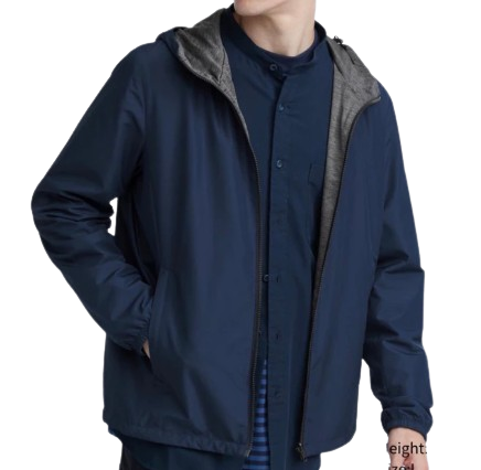 Uniqlo Jaket Parka Reversible Water-Repellent 2