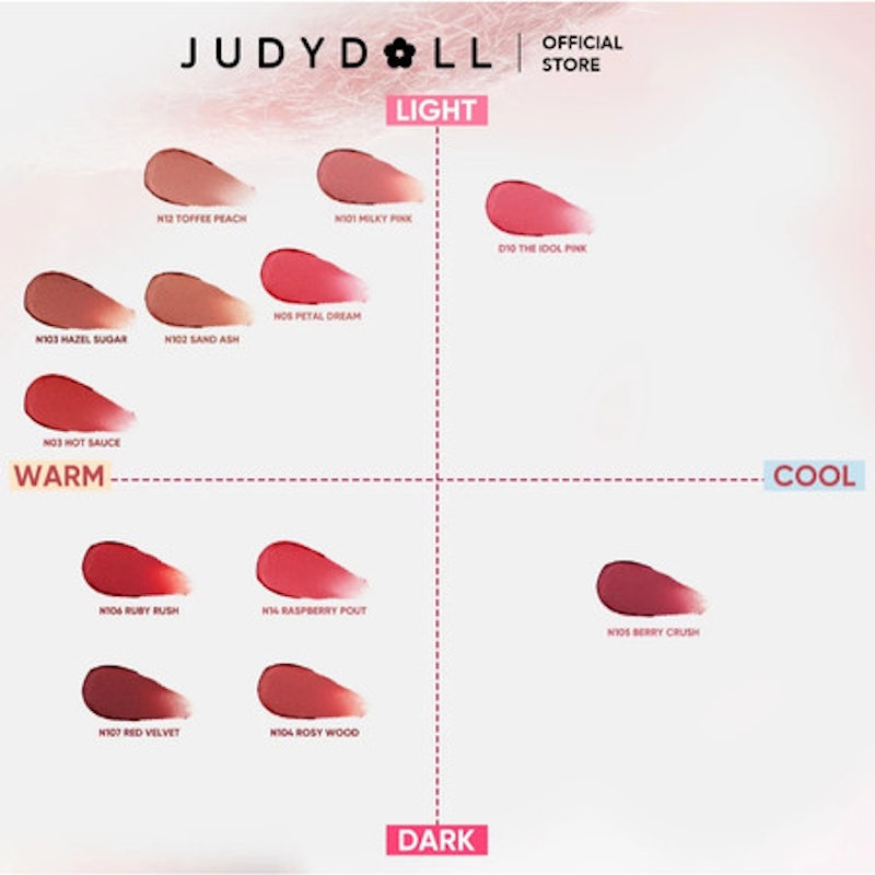 Judydoll Cushion Matte Lock Lip cream N03 Hot Sauce 5