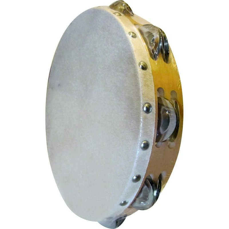 Tambourine Wood 10" 1