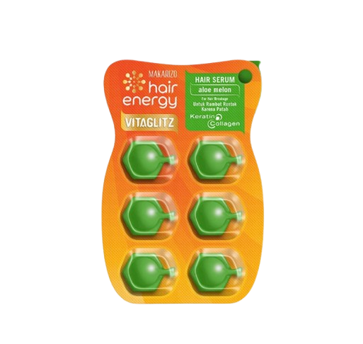 Makarizo Hair Energy ｜ Vitaglitz Hair Serum Aloe Melon