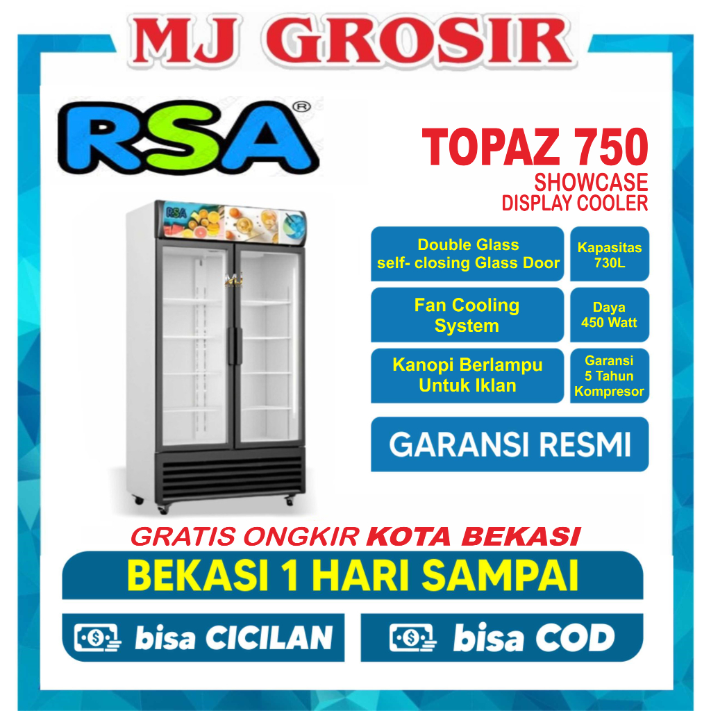 Royal Sutan Agung RSA Showcase 2 Pintu  Topaz-750