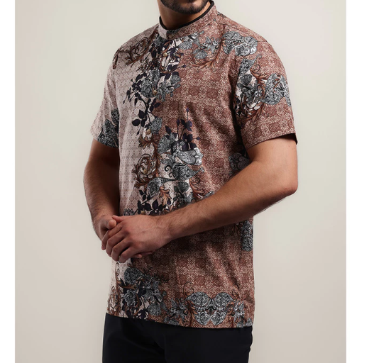 Mega Perintis MOC Scafo Kemeja Koko Lengan Pendek