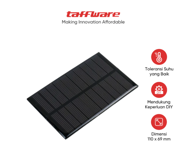 Jakarta Digital Nusantara Taffware Solar Panel Mini