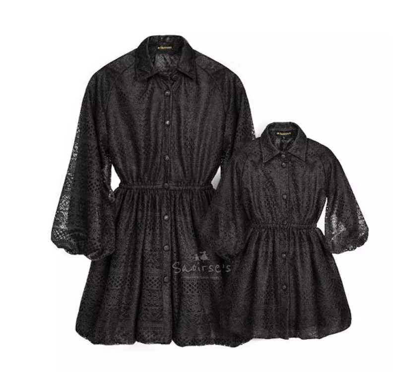 Saoirse's Evelyn Blouse Couple Ibu Anak Perempuan 2