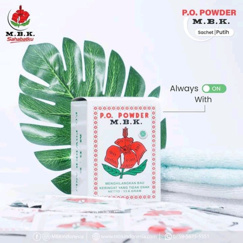 P.O. Powder M.B.K. 3