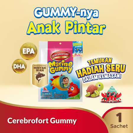 Kalbe Farma Cerebrofort Marine Gummy
