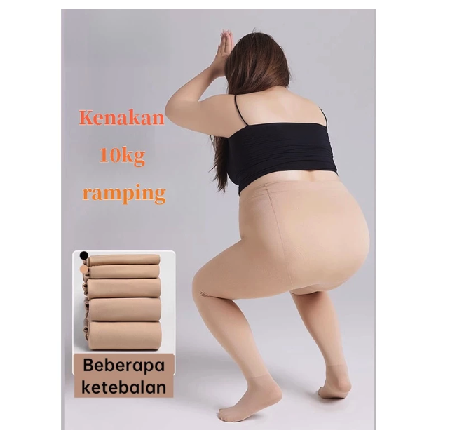  Goddess XL Plus Size Pantyhose Winter Translucent