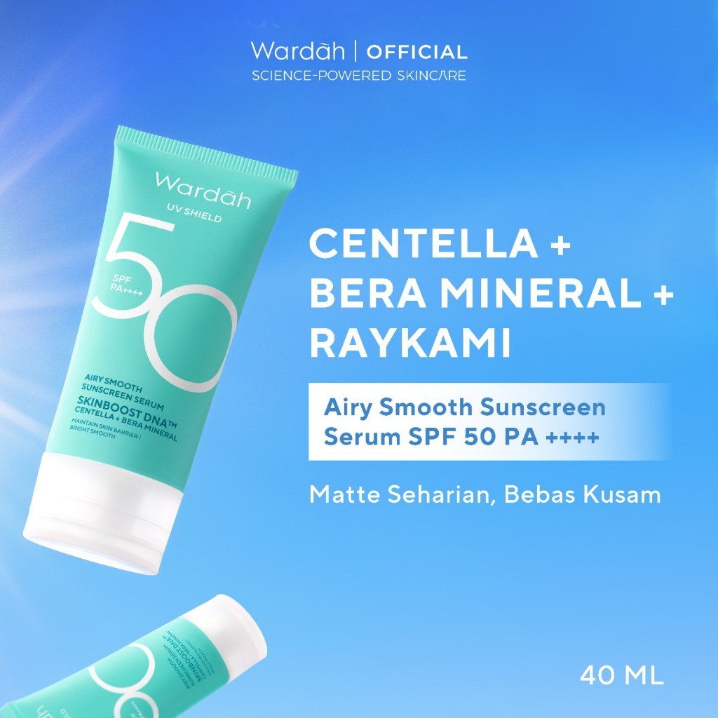 Paragon Technology and Innovation Wardah 50 SPF PA++++ Oil Control Airy Smooth Sunscreen Serum