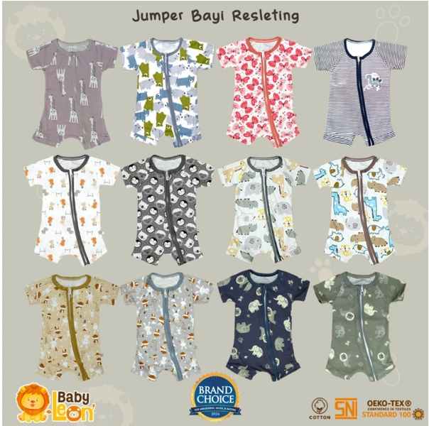  Baby Leon Jumper Bayi Resleting  DS-120