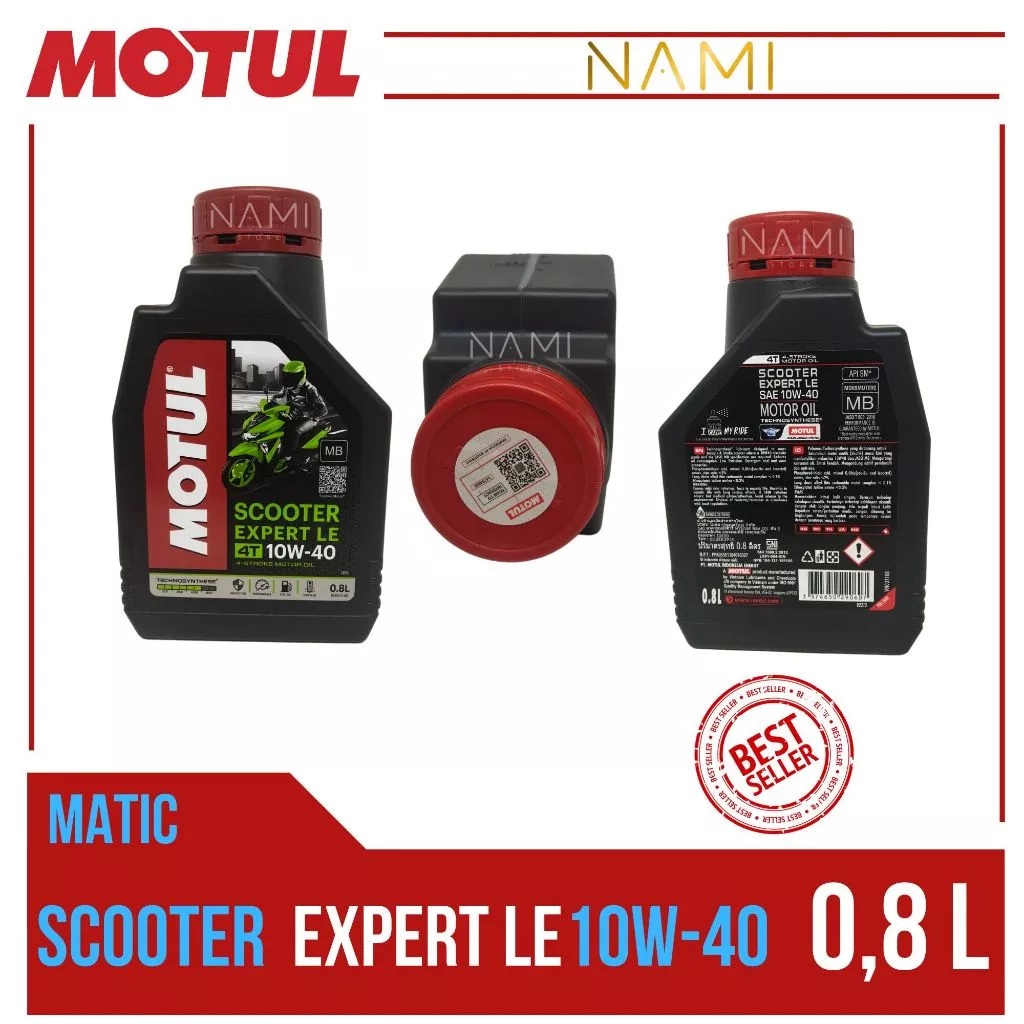 Motul Indonesia Energy Motul Scooter Expert LE 10W-40