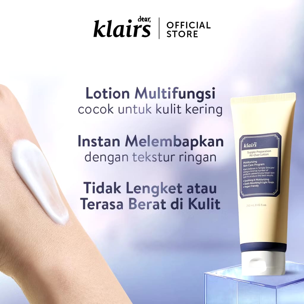 Wishcompany Inc. Dear Klairs Supple Preparation All Over Lotion 