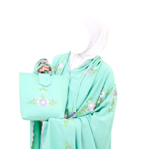 Leesy.id Mukena 2 in 1 Bordir Caroline