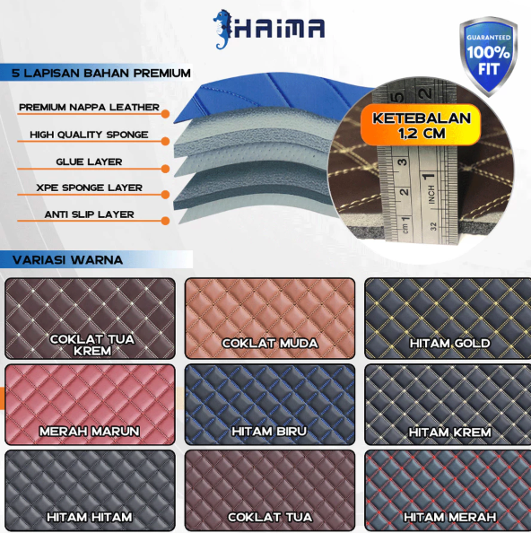 Kuda Laut Aksesoris Mobil Indonesia Haima Karpet Mobil Fullset Bagasi