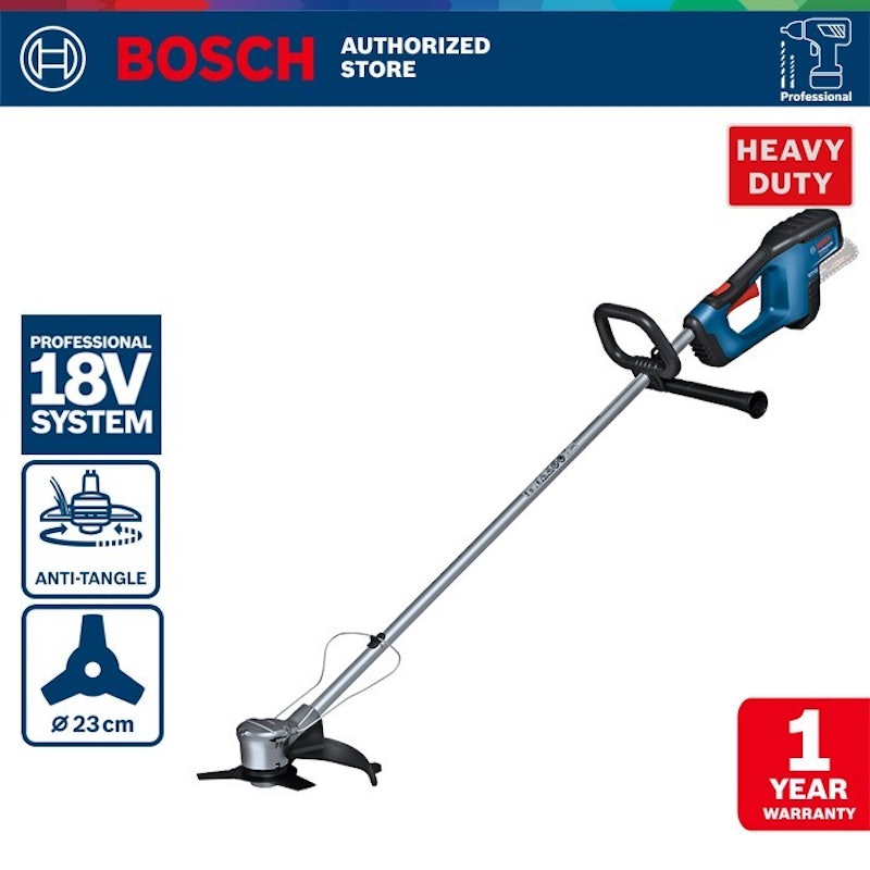 Bosch Brushless Pemotong Rumput Baterai 18Volt 2
