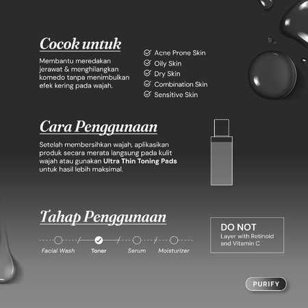 For Skin's Sake For Skin's Sake Salicylic Acid Toner 2% with Succinic Acid