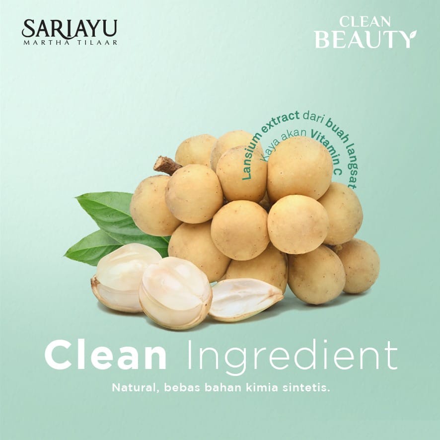 Martina Berto Sariayu Bright Skin Putih Langsat Face Scrub