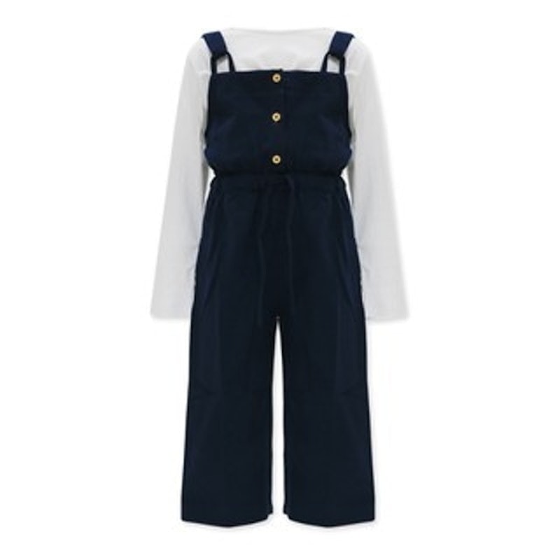 Baju Perempuan Jumpsuit Polos Navy 1