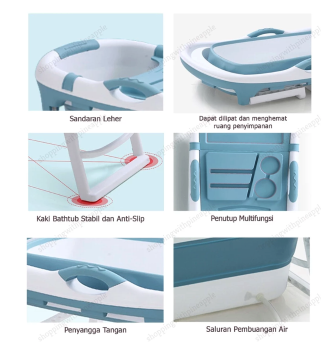 SWP Bathtub Dewasa Portable 4