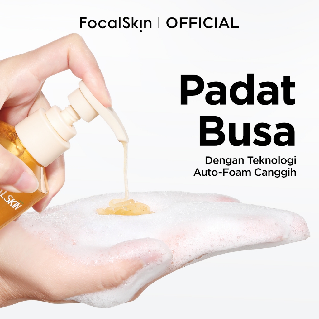 FCL Internasional Indonesia FOCALSKIN Porefying Bubble Cleanser Facial Wash