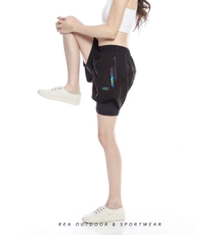 REA ACTIVEWEAR REA ACTIVEWEAR Celana Pendek Olahraga 2in1 Legging