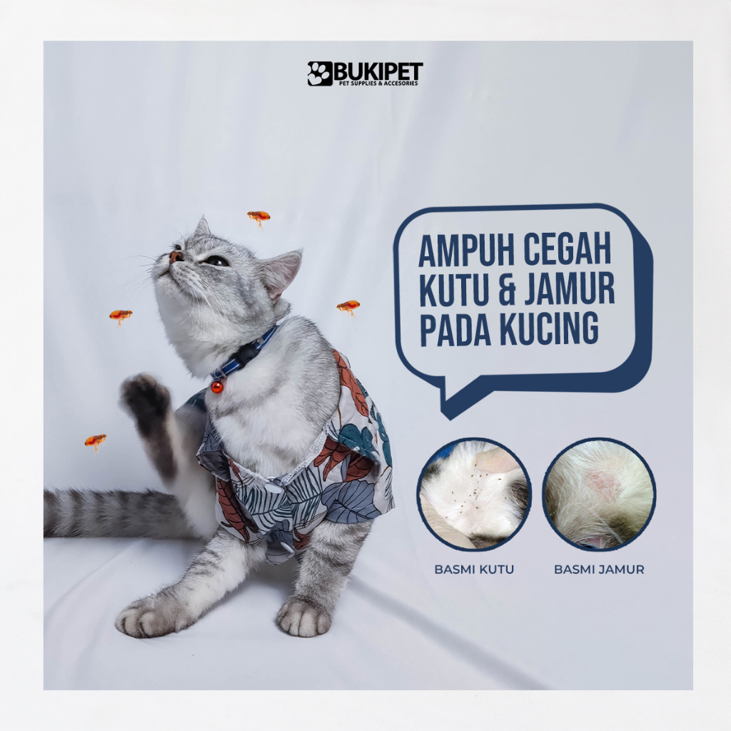 BUKIPET BUKIPET Natural Flea & Tick Shampoo Original for Cats