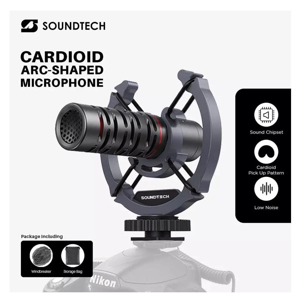 Soundtech Cardioid Arc-Shaped Microphone  ST-VM02