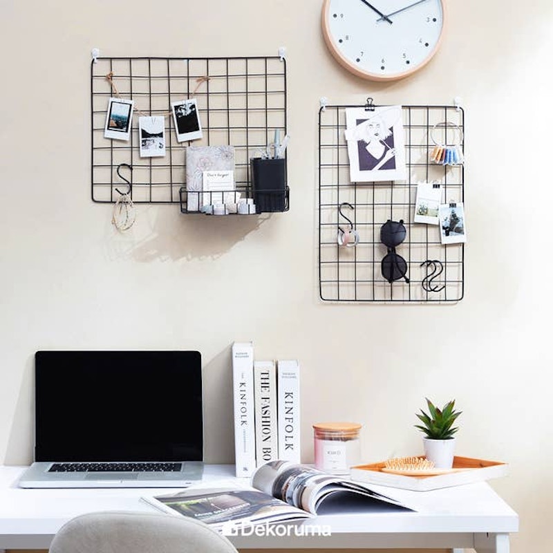 Dekoruma SOJI Rak Dinding Gantung / Wire Grid Set 2
