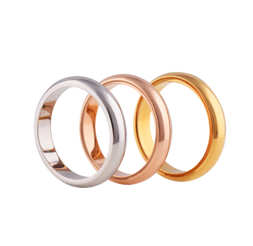 Panlandwoo Cincin Titanium Wanita Penny